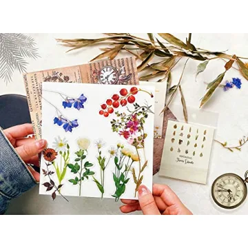 Milcraft Vintage Journaling Stickers 240Pcs Aesthetic Art