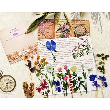 Milcraft Vintage Journaling Stickers 240Pcs Aesthetic Art