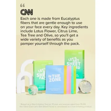 I DEW CARE 14-Day Sheet Mask Set for Glowing Skin