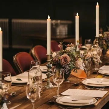 DRomance Flameless Taper Candles with Remote & Timer