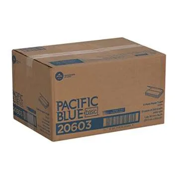 Pacific Blue Basic C-Fold Paper Towels, 2400 Towels per Case