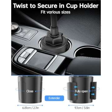 ASKPULION 12V Car Fan for Dogs, SUVs, and Cars