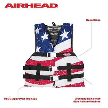 USCG Approved SPORTSTUFF Life Jacket for Youth and Adults