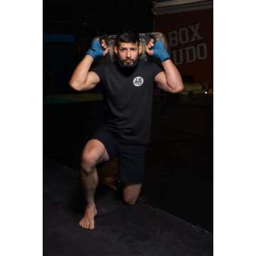 ALLNTRENDS Adult T Shirt Training Symbol Trendy Shirt Popular (M, Black)