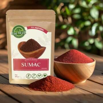 Eat Well Sumac Spice Powder - Tangy and Citrus Flavor
