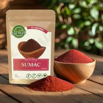 Eat Well Sumac Spice Powder - Tangy and Citrus Flavor