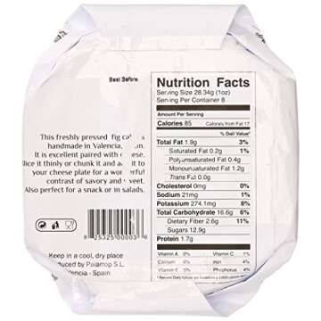 Fig Almond Cake by Mitica (8 ounce)