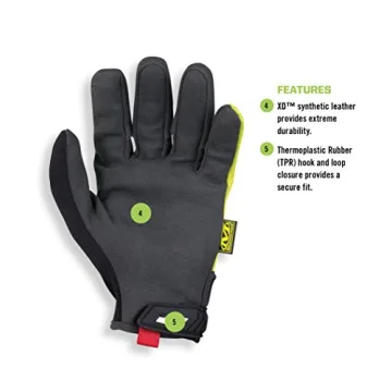 Mechanix Hi-Viz Original Work Gloves for All Occasions