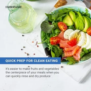 Farberware Pro Pump Salad Spinner for Effortless Meal Prep