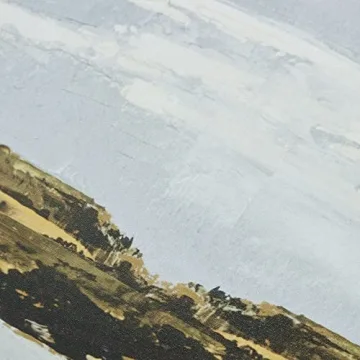 Martha Stewart Foggy Morning Wall Art for Home Elegance