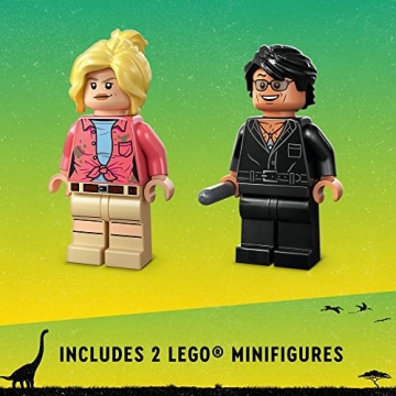 LEGO Jurassic Park Triceratops Research Set for Kids Ages 8+