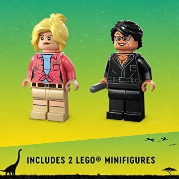 LEGO Jurassic Park Triceratops Research Set for Kids Ages 8+
