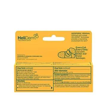 Neosporin Original First Aid Antibiotic Ointment with Bacitracin Zinc for Infection Protection, Wound Care Treatment & Scar Appearance Minimizer for Minor Cuts, Scrapes and Burns,.5 oz