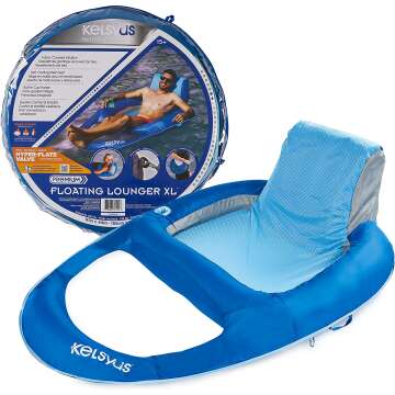 Kelsyus XL Floating Lounger - Inflatable Chair for Pool