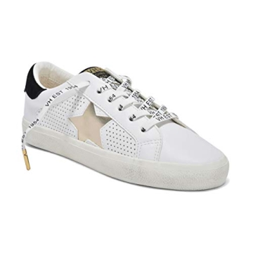 Vintage Havana Gadol White/Gold Slip-On Sneakers for Women