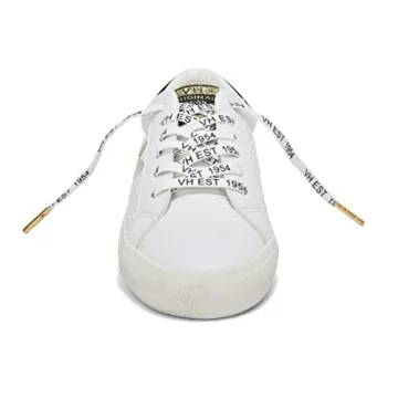 Vintage Havana Gadol White/Gold Slip-On Sneakers for Women
