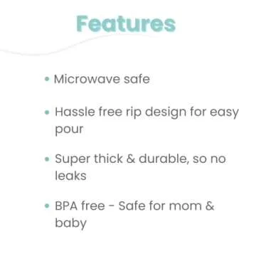 Zomee Disposable Breast Milk Storage Bags - 90 Pack