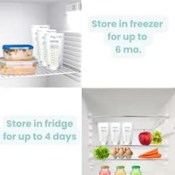 Zomee Disposable Breast Milk Storage Bags - 90 Pack