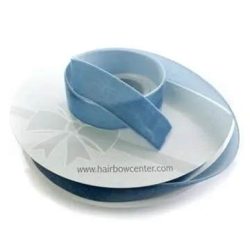 Antique Blue Velvet Ribbon 25 Yards for Crafting and Gifts