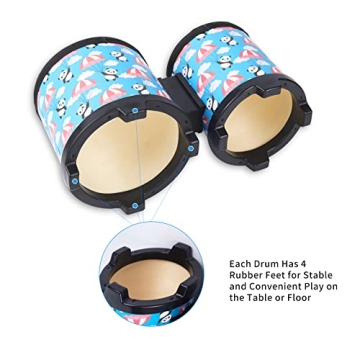Kids Bongo Drums Set - Fun Music Instrument for Children