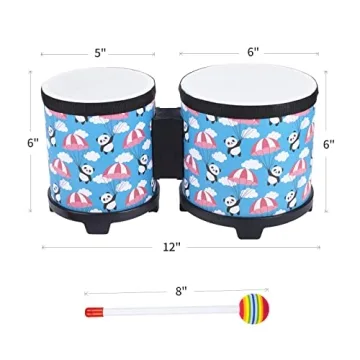 Kids Bongo Drums Set - Fun Music Instrument for Children