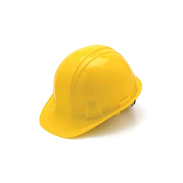 Pyramex HP14030 Hard Hat - 4 pt Snap Lock Suspension