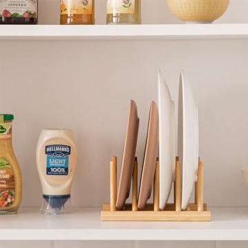 HBlife Bamboo Dish Drying Rack - Eco-Friendly Kitchen Organizer