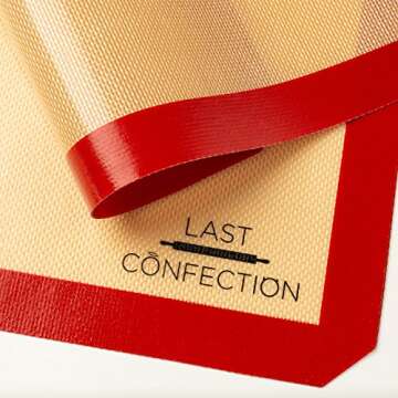 Last Confection Silicone Baking Mat Set - Non-Stick Liners