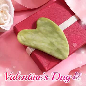 huefull Gua Sha Facial Tool for Face and Body, Gua Sha for Self Care, Guasha Tool Tensions Relief an...