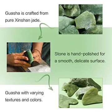 Huefull Gua Sha Facial Tool for Self-Care and Gifts