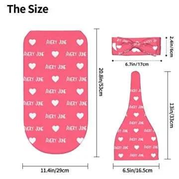 Personalized Baby Blankets and Hats - Custom Gifts for Newborns