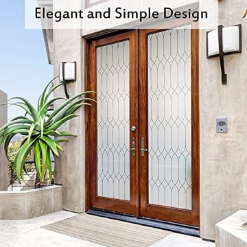 Stylish Privacy Window Film with UV Blocking and Heat Control