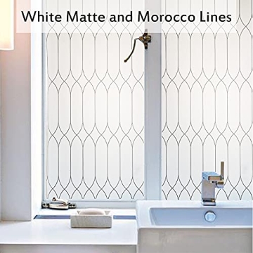 Stylish Privacy Window Film with UV Blocking and Heat Control