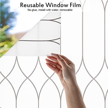 Stylish Privacy Window Film with UV Blocking and Heat Control