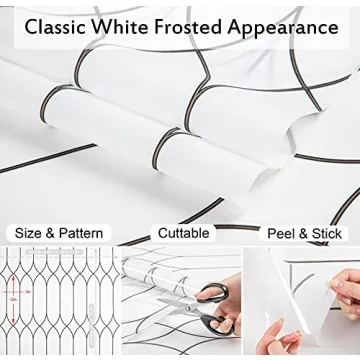 Stylish Privacy Window Film with UV Blocking and Heat Control