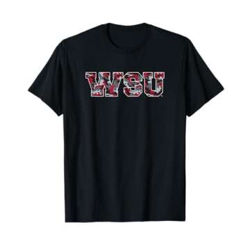 Washington State University Cougars Camo T-Shirt