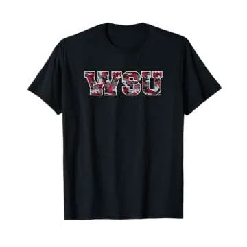 Washington State University Cougars Camo T-Shirt