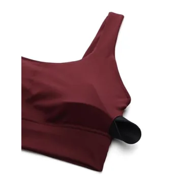 CRZ YOGA Butterluxe Womens Sports Bra Comfort & Support