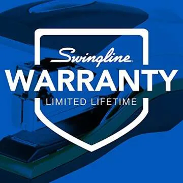 Swingline Stapler, 40 Sheet Capacity, Optima 40, Jam Free, Reduced Effort, Compact, Soft Grip, Metal, Orange, Silver and Black (87842)