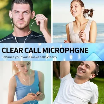 Premium Wired Headphones for All iPhone Models - 2 Pack