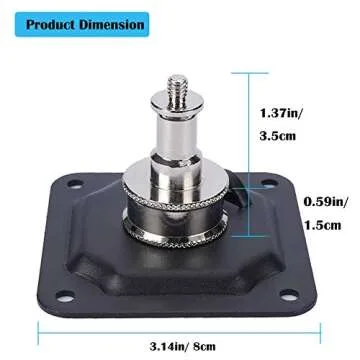 Light Wall and Ceiling Mount for Photo Studio Lighting Solutions