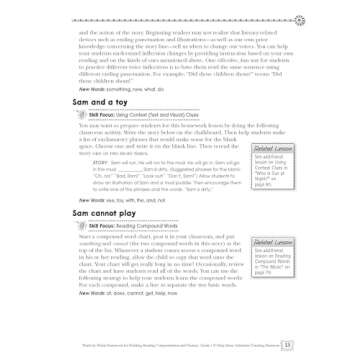 Week-by-Week Homework for Building Reading Comprehension & Fluency: Grade 1