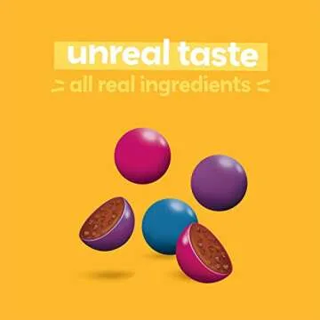 Unreal Candy Coated Quinoa Gems - Delicious & Vegan 5oz Bag