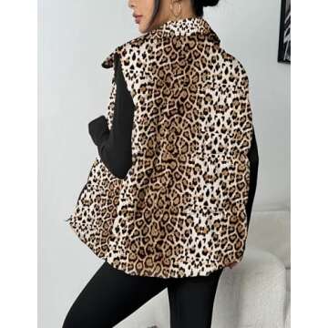 Zeagoo Women Puffer Vest Lightweight Stylish Zip Up