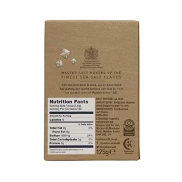 Maldon Smoked Sea Salt Flakes, Gourmet Flavor Enhancer
