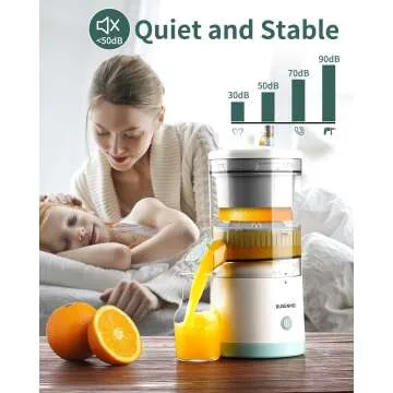 Portable Electric Citrus Juicer with USB Recharge