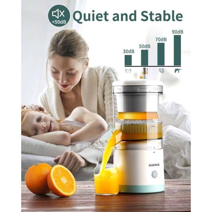Portable Electric Citrus Juicer with USB Recharge
