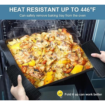 Walfos Silicone Trivet Mats for Heat Protection and Versatility