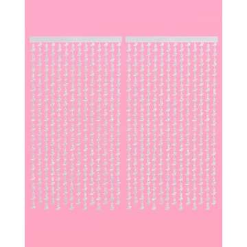 Iridescent Cowgirl Boot Foil Curtains for Parties