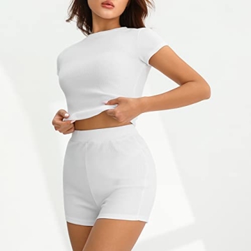 Stylish Yuemengxuan Floral 2 Piece Lounge Set for Women